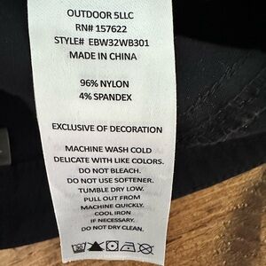 Women’s Eddie Bauer Rainer pants. Black size 12.